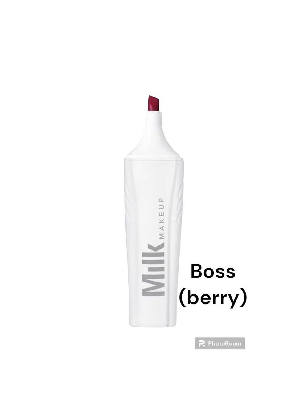 MILK Makeup Felt Tip Lip Marker Stain- Boss - Berry Shade New